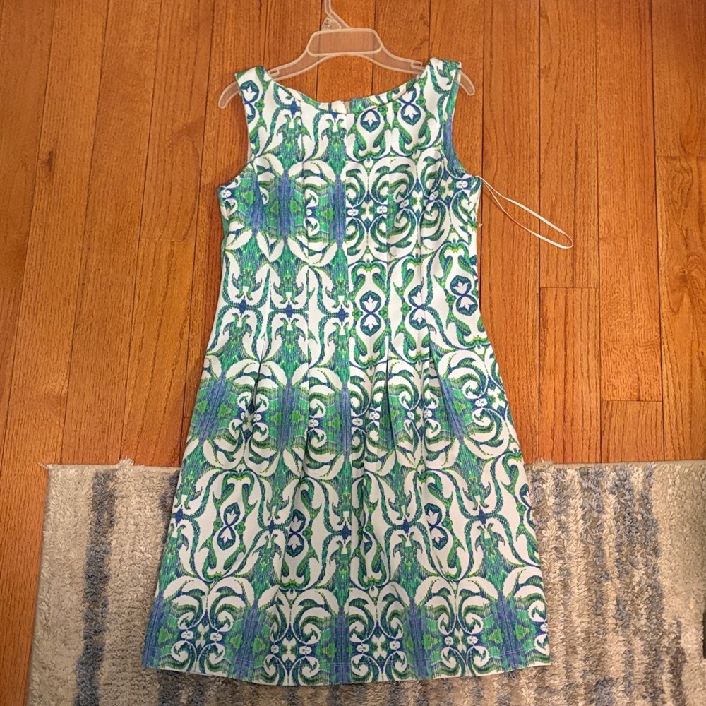 Gabby Skye Multicolor Patterned Dress